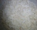 A picture of step 3 of Soyabean biryani.