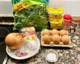 Foto del paso 1 de la receta: Pastel salado con espinacas, ricotta y huevos