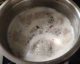 A picture of step 3 of Herbal milk tea.