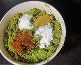 A picture of step 3 of Tuvar Chana Kachori.