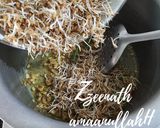 A picture of step 2 of Hyderabadi Khichdi with Methi Sprouts.
