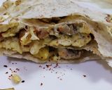 Foto del paso 4 de la receta: Tortilla con champiñones y huevo