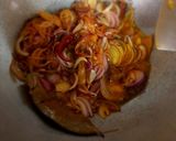 A picture of step 4 of Mutton kasha.
