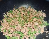 四季豆炒絞肉的食譜步驟2照片