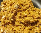 A picture of step 3 of Chicken filling.