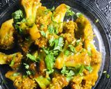 A picture of step 1 of Broccoli fry.