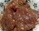 A picture of step 3 of Grilled Marinated beef.
