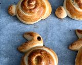 Une image de l'étape 7 de Brioches Lapins de Pâques.