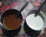A picture of step 4 of Tikki chaat.