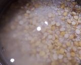 A picture of step 1 of Khaproli with Sweet Coconut Milk.