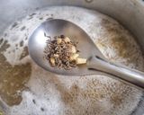 A picture of step 3 of Pongal with Jowar Millet.