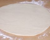 A picture of step 3 of Mexican Crescent Ring.