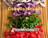 Foto del paso 1 de la receta: Tirabuzones salteados con vegetales
