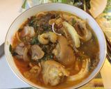 Hình bước làm 8 của món Bún bò giò heo