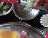 A picture of step 3 of Aloevera juice.