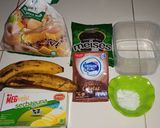 Foto langkah ke 1 dari resep Pisang susu cokelat keju ala anak kost.