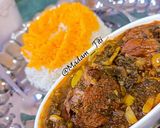 عکس مرحله 2 از دستور خورش شوید باقالا 🍲