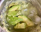 A picture of step 3 of Mediterranean Green Goddess Hummus.