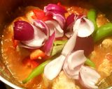 A picture of step 10 of Chicken & veggie curry with spices (Chicken Jalfrezi) ☺.
