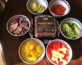 A picture of step 5 of California Farm Wagyu Beef Mince Tacos.