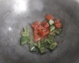 A picture of step 2 of Maggi pizza.
