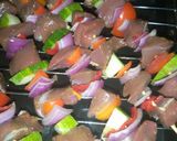 A picture of step 5 of Liver kebab.