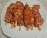 รูปขั้นตอนการทำที่ 1 ของ บาร์บีคิวไก่หมักซอสมะม่วง