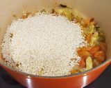 Foto del paso 2 de la receta Arroz con bacalao y gambas
