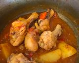 Foto del paso 1 de la receta: Muslo de pollo aplástelao con un arroz de remolacha