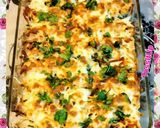 A picture of step 1 of Chicken Enchiladas.