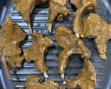 A picture of step 3 of Grilled mutton chops dipped in herb and lemon peri peri sauce.