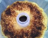 Foto langkah ke 3 dari resep Bolu Air Kukus 1 telur Motif Topography.