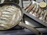 Fritura de sardinas