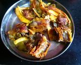 A picture of step 3 of Muri Ghonto (Fish head curry with lentils).