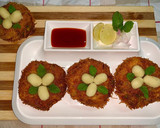 உருளைக்கிழங்கு பறவை கூடு கட்லெட் / potato bird nest cutlet (Urulaikilanku cutlet recipe in tamil) ரெசிபி ஸ்டேப் 11 புகைப்படம்