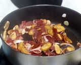 A picture of step 11 of Spaghetti With Chinese Sausages And Mushroom.