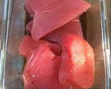 Foto del paso 1 de la receta: Atún rojo a la plancha