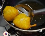 A picture of step 3 of Carom Leaves Fritters.