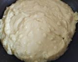 A picture of step 4 of Nolen Gur er jolbhara sandesh (date palm jaggery sandesh).