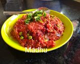 A picture of step 3 of Beetroot Quinoa Upma.