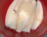 Foto langkah ke 1 dari resep Gulai cumi isi tahu telur.