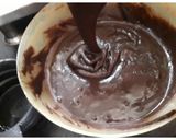 A picture of step 3 of Black Forest Cake.