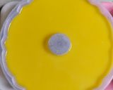 Foto langkah ke 9 dari resep Puding Marie Bunga Telang.