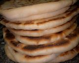 A picture of step 10 of Turkish flat bread.