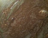 A picture of step 4 of Chocolate  Makhana Mini Pie....topup with caramelise  makhana.