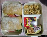 Foto langkah ke 1 dari resep Smocked Chicken Sandwich - Bekal Ngantor.