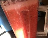 A picture of step 2 of Watermelon milkshake😋.