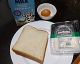 Foto langkah ke 1 dari resep Roti bakar mozzarella.