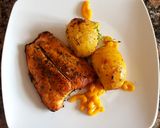 Foto del paso 6 de la receta: Salmón a la barbacoa, con hierbas aromáticas #caminodesabores