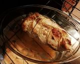Foto del paso 4 de la receta: Cerdo relleno con orejones al oporto con batatas y calabaza saborizada